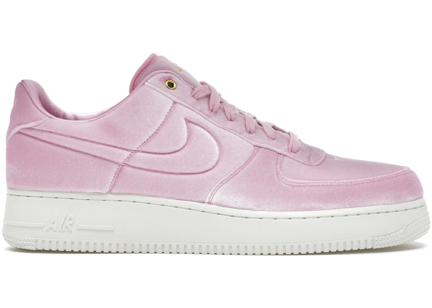 Nike Air Force Low Premium Velour Pink Rise Men's AT4144-600