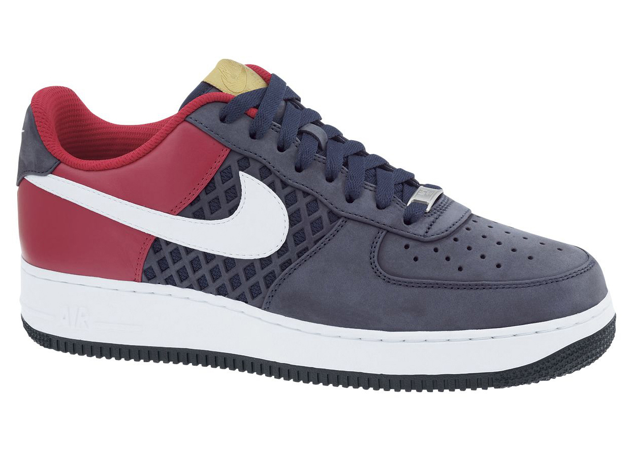 nike air force 1 obsidian red