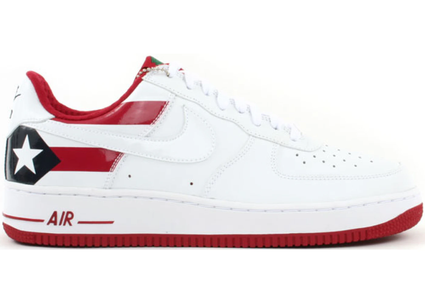 Nike Air Force 1 Low Puerto Rico 7 (2006) Men's - 309096-113 Nike Air Force 1 Low Puerto Rico 7 (2006) Men's - 309096-113