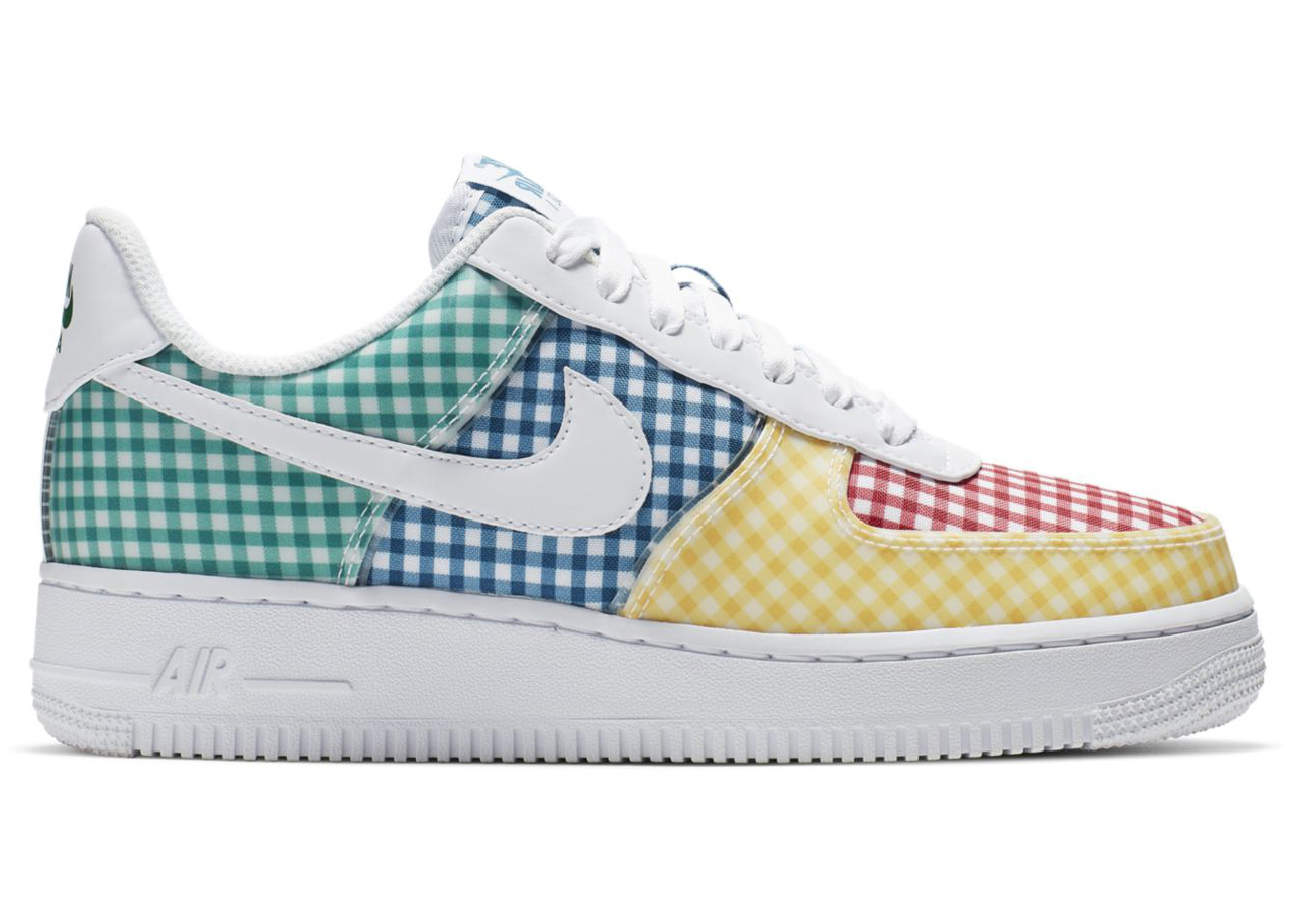 Nike Air Force 1 Low QS Gingham Pack Multicolor (Women's) - BV4891