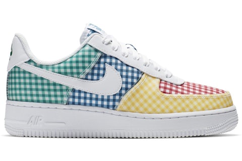 Nike Air Force Low QS Gingham Pack Multicolor (Women's) BV4891