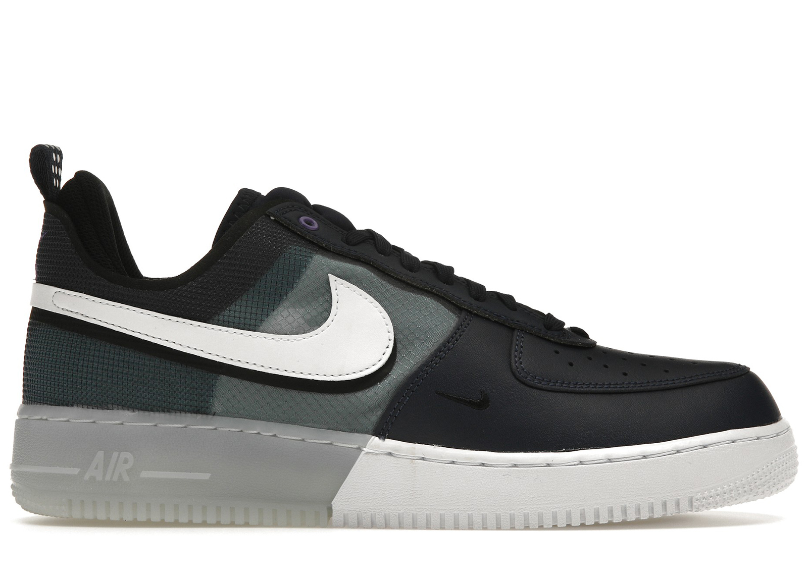 Nike Air Force 1 Low React Midnight Navy Teal