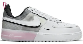 Nike Air Force 1 Low React White Black Pink Spell