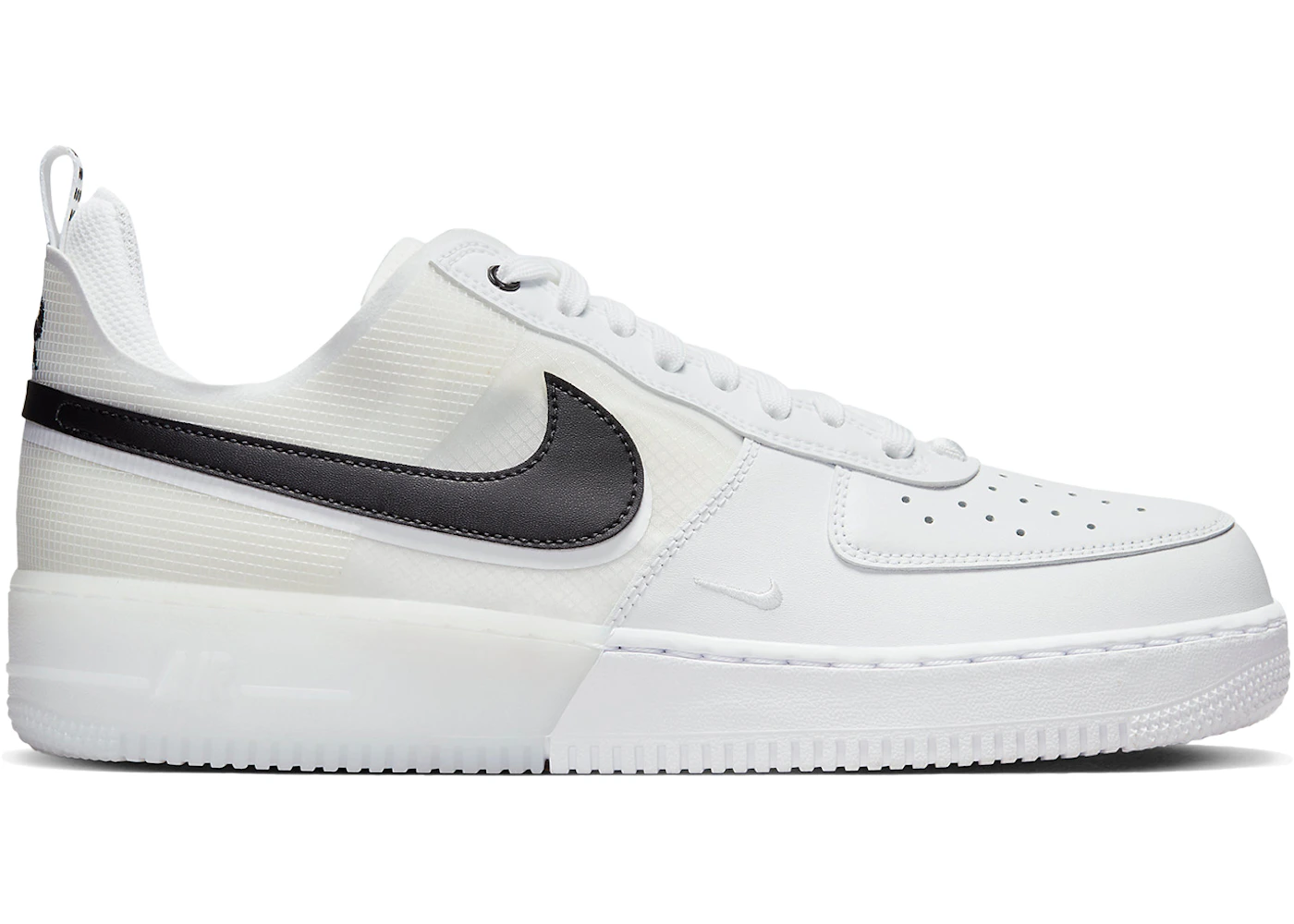 Nike Air Force Low React White Black Men's DV0808-101 US