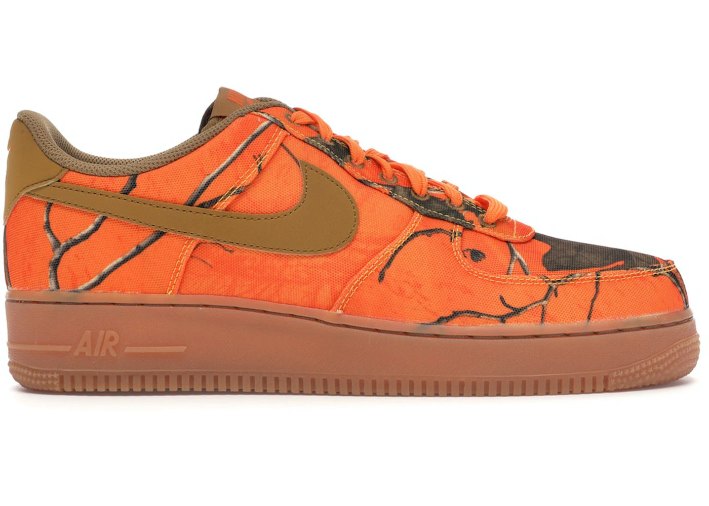 Nike Air Force Low Realtree Orange Men's AO2441-800 US