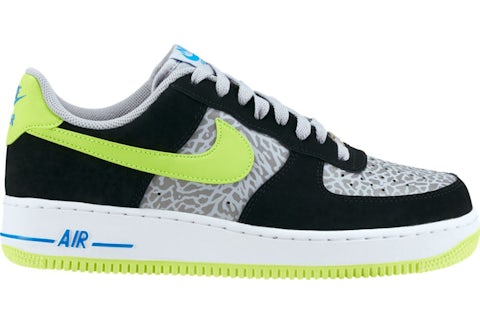 Nike Air Force 1 Low Reflect Noir Volt Homme Style 488298 077 FR