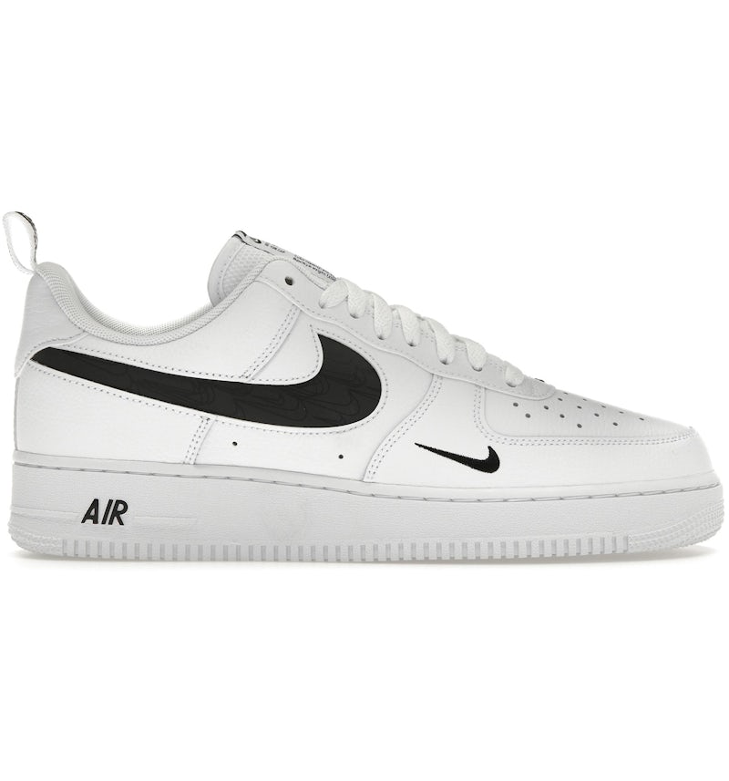 Nike Air Force Low Reflective Swoosh White Black Men's FV1320