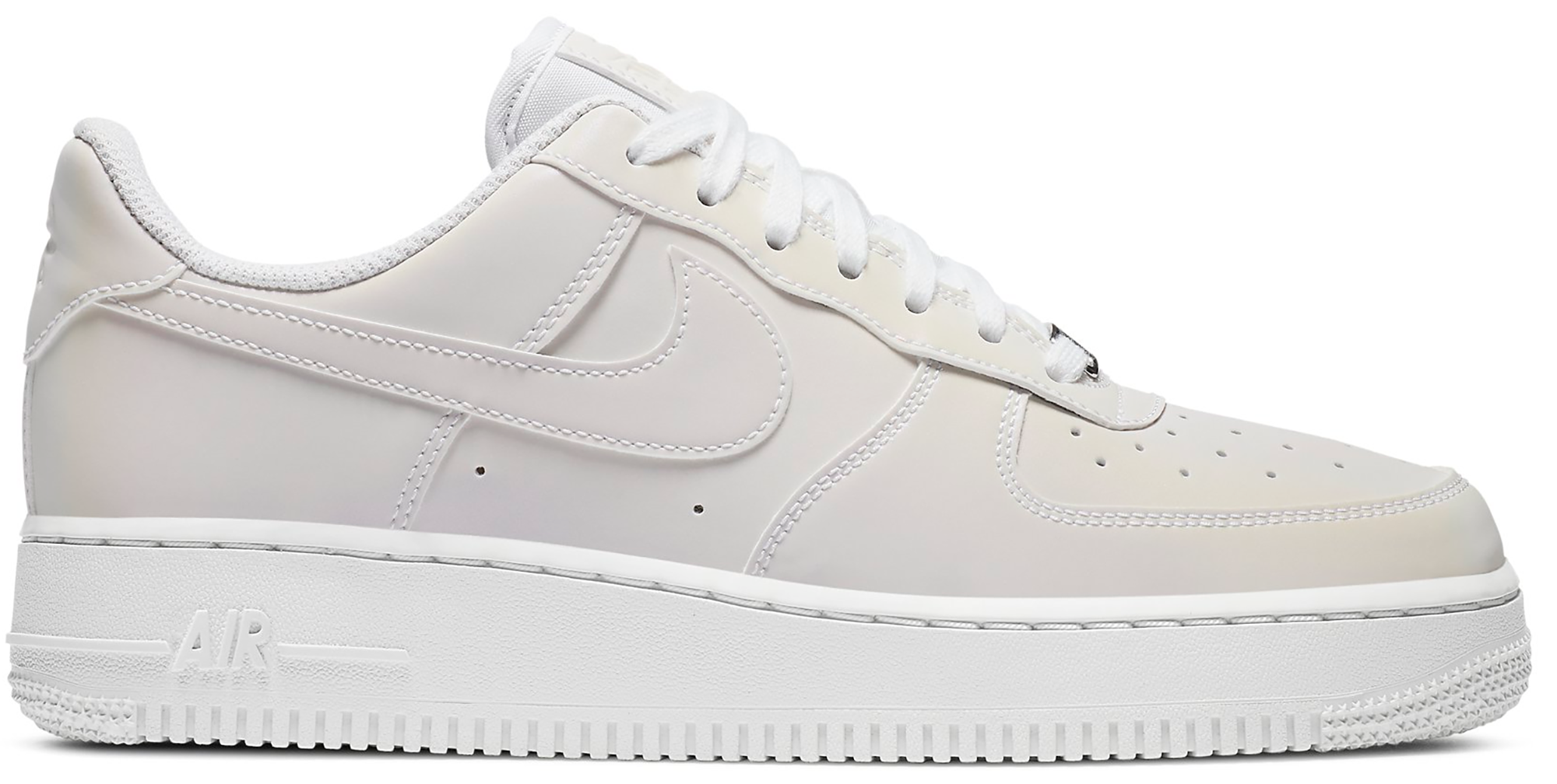 reflective white air force 1