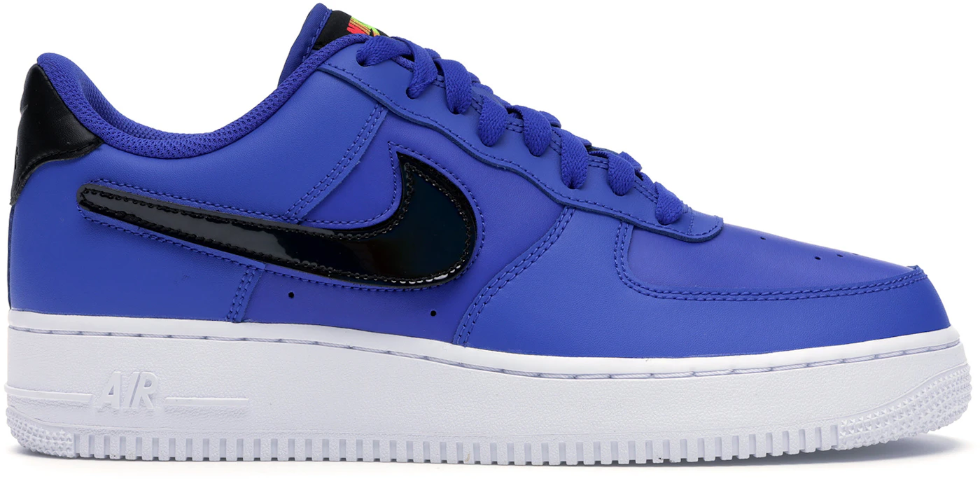  Nike Men's Shoes Air Force 1 Low Animal Swoosh Pack Navy  CZ7873-400 (Numeric_7_Point_5)
