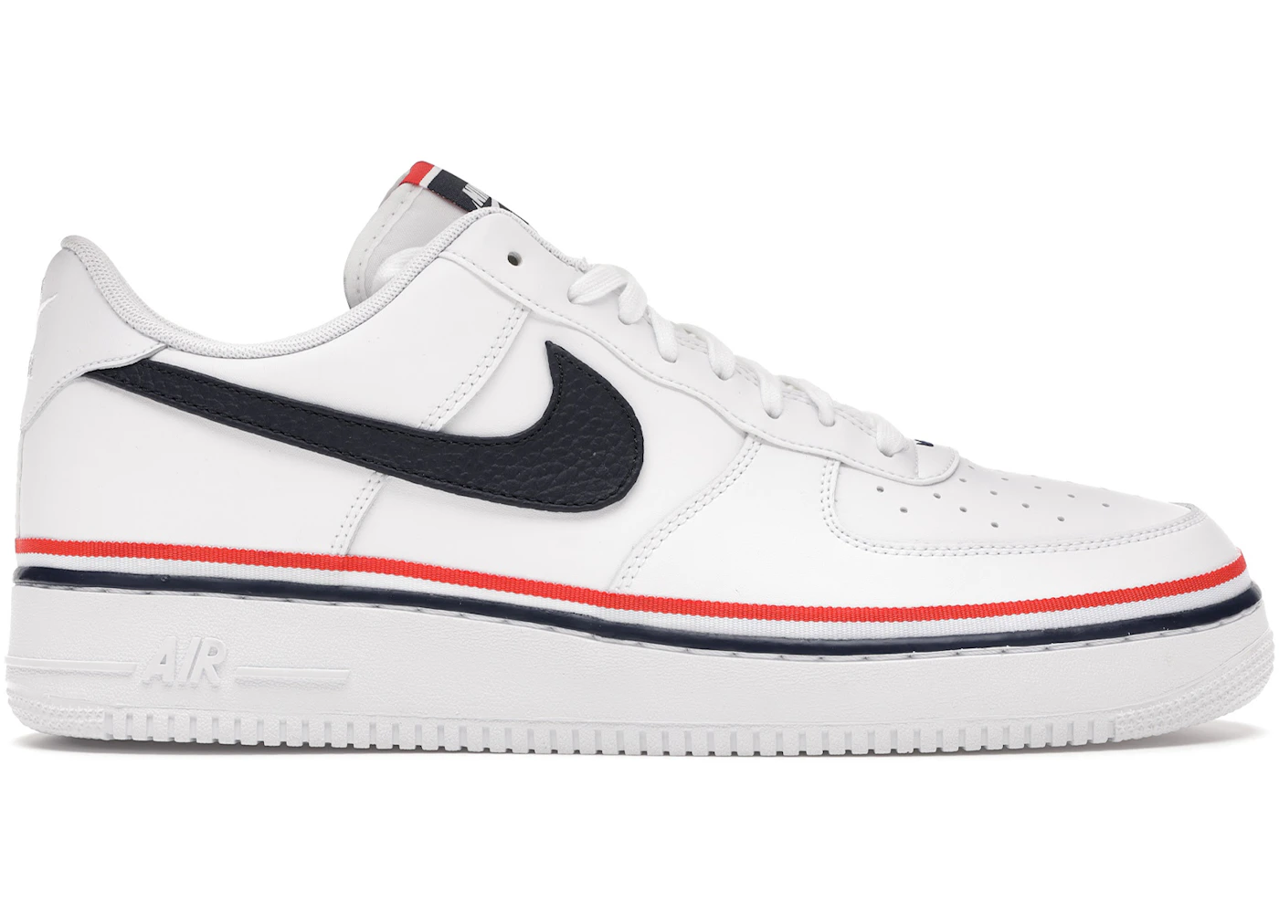 Nike Air Force 1 Low LV8 Ribbon White Blue Men's - CJ1377-100 - US