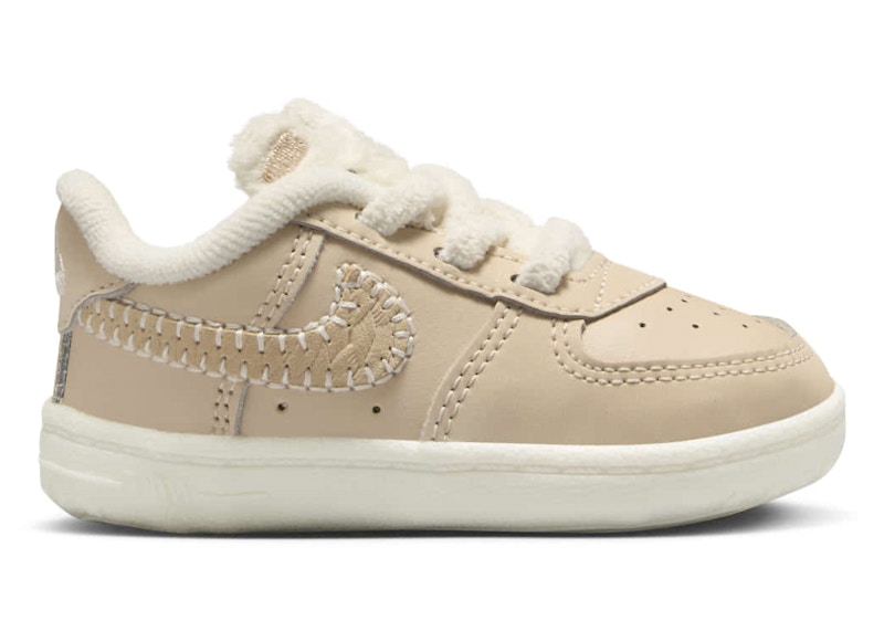 Pre-owned Nike Air Force 1 Low Se Pale Ivory Sneakers In Sanddrift/sail/dark Raisin In Multi
