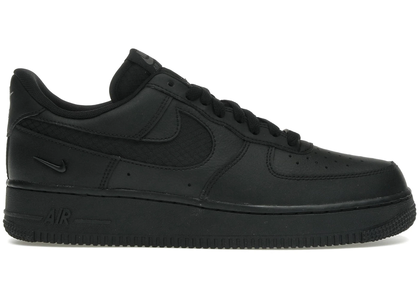 Nike Air Force 1 Low SE Triple Black Ripstop Men's - IH4452-001 - US