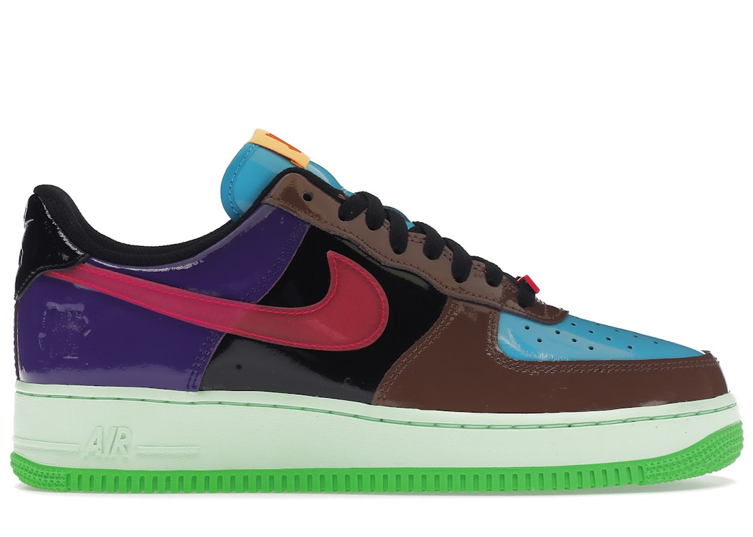 Pre-owned Nike Air Force 1 Low Sp Undefeated Multi-patent Pink Prime In Fauna Brown/pink Prime/multi-color