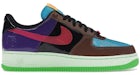 Nike Air Force 1 niedrig SP Undefeated Multi-Lackleder dunkelrosa