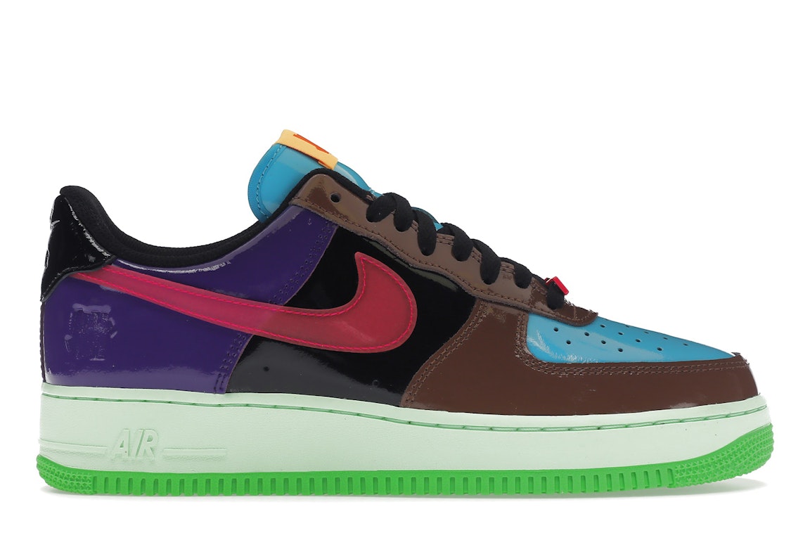 Pre-owned Nike Air Force 1 Low Sp Undefeated Multi-patent Pink Prime In Fauna Brown/pink Prime/multi-color