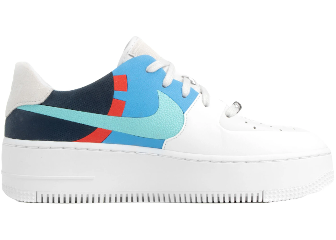 Nike Air Force 1 Low Sage White Light Blue (Women's) - BV1976-002 - US