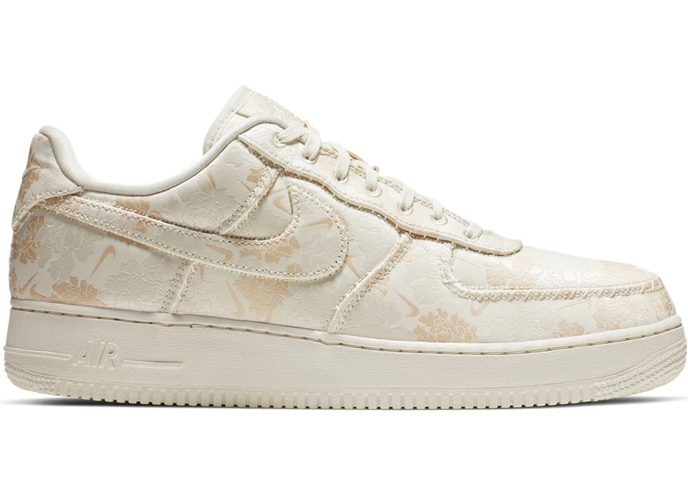 Nike Air Force 1 Low Satin Floral Pale Ivory