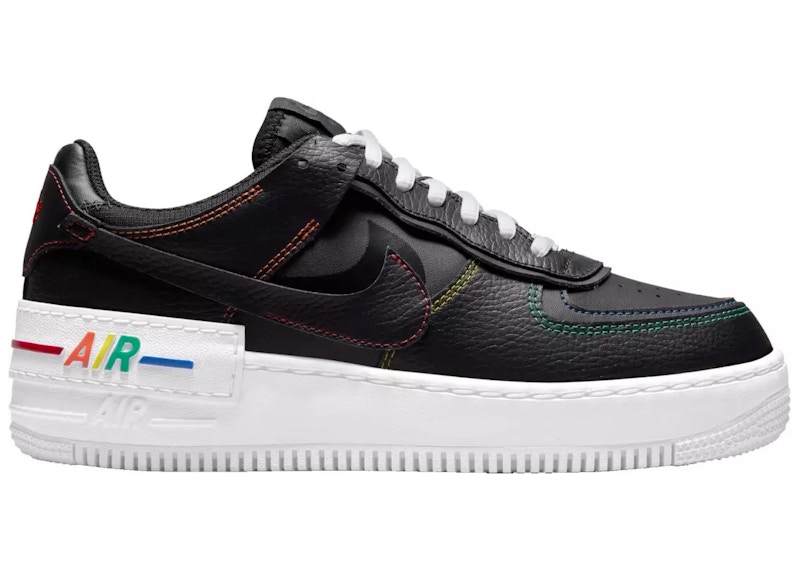 Nike Air Force 1 Low Shadow Black Opti Yellow (Women's