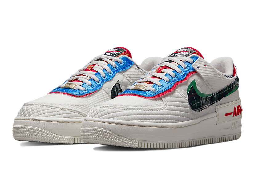 Nike Air Force 1 Low Shadow Sail Classic Green University Blue