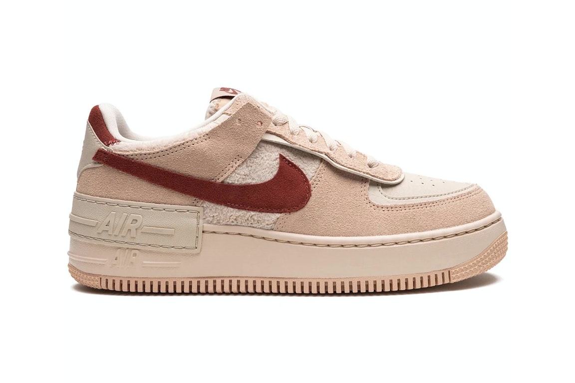 Pre-owned Nike Air Force 1 Low Shadow Shimmer (women's) In Shimmer/sanddrift/pearl White