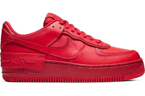 Triple Red Air Force One Nike Rojas AIR FOR ONE ROJO BLANCO