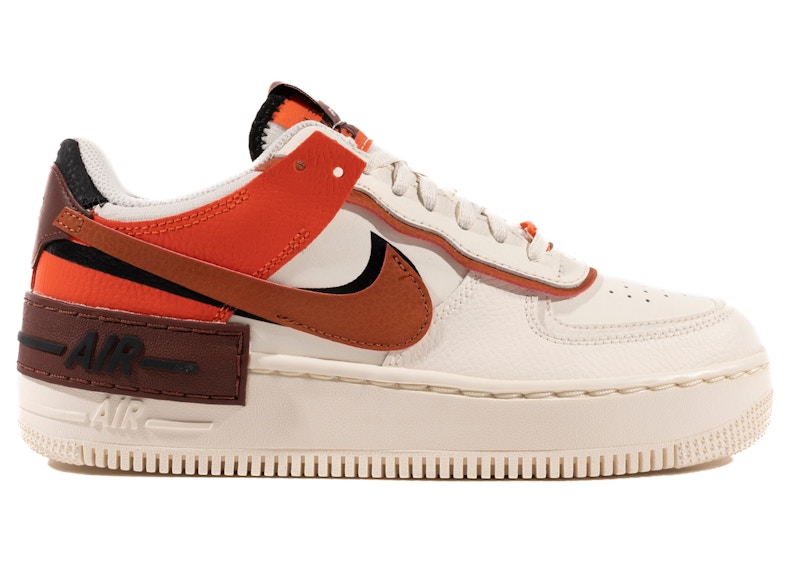 Nike Air Force 1 Low Shadow XLD Pale Ivory Oxen Brown Women s CI0919 114 US