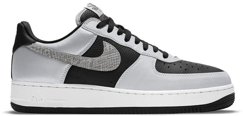 NIKE AIR FORCE1  silver snake