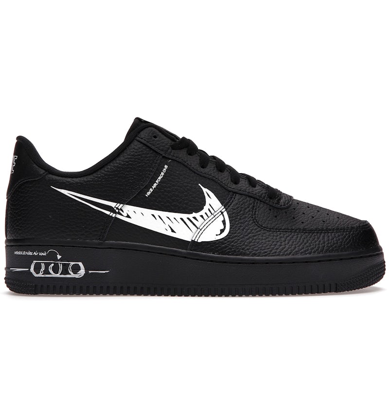 Low Nike Af Sketch Nike Air Force Low Sketch Black Men's CW7581-001 US