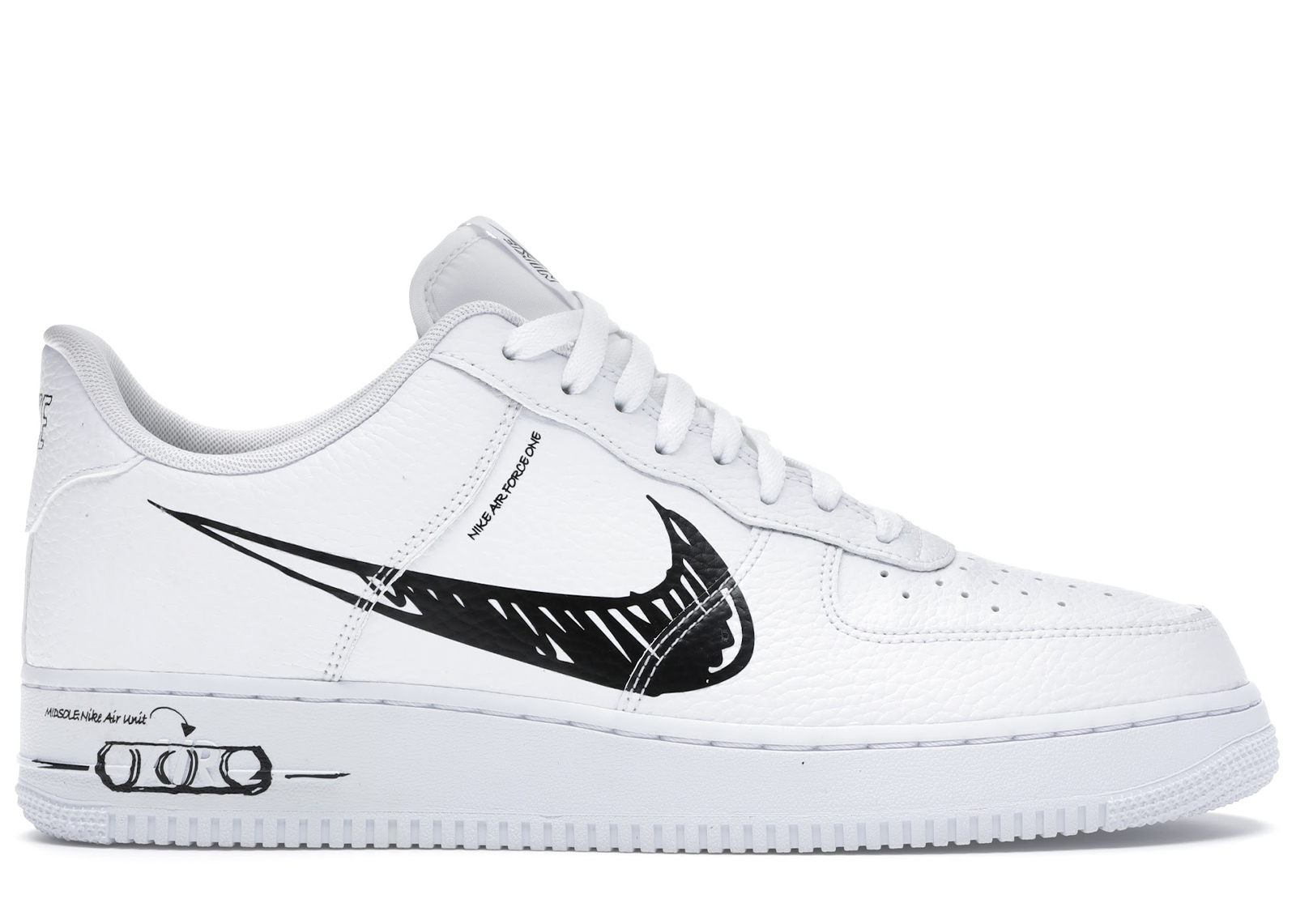 nike air force 1 swoosh pack stockx