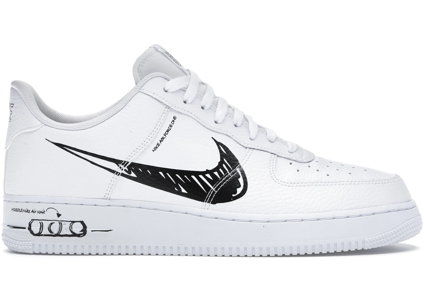 Air force 1 low white męskie Clearance