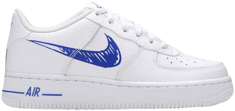 Nike Air Force 1/1 GS White Royal Blue