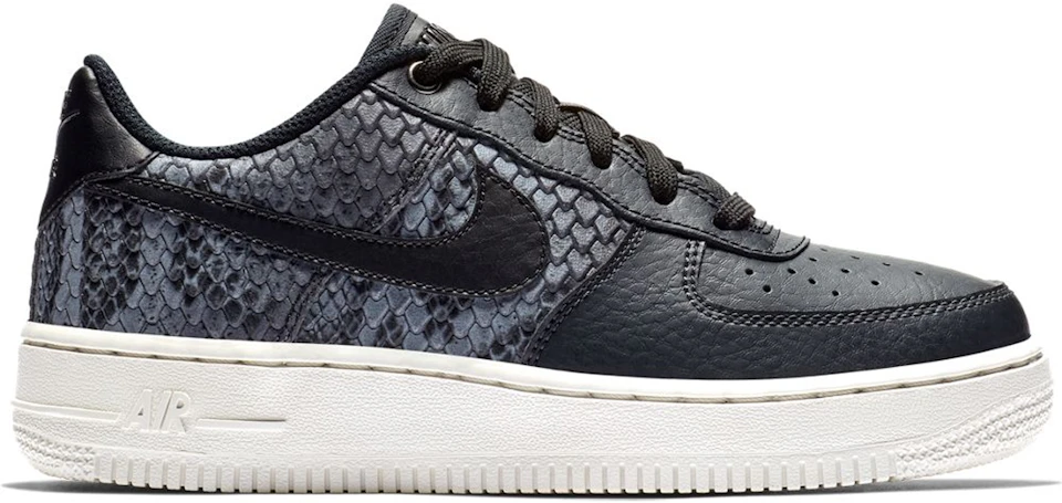 Nike Air Force 1 Low Snake Anthracite (GS) - 820438-007 - US