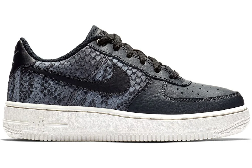 Nike Air Force 1 Low Snake Anthracite Black GS Kids 820438