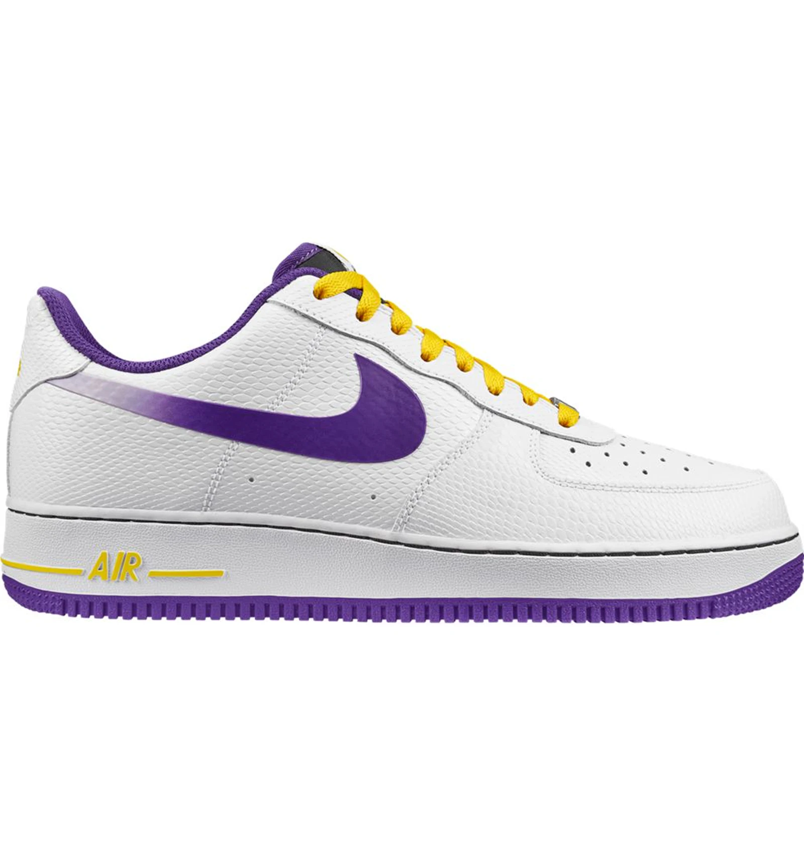 Nike Air Force 1 Low Snakeskin Lakers - 488298-143 - US Nike Air Force 1 Low Snakeskin Lakers - 488298-143 - Us