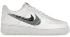 나이키 에어 포스 1 로우 '07 스프레이 페인트 스우시 화이트 블랙 그레이