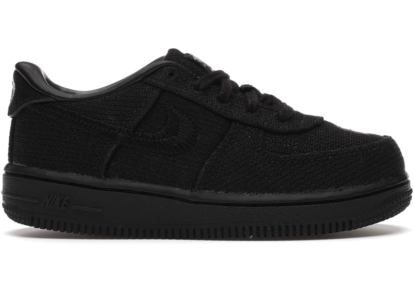 Nike Air Force Low Stussy Black (TD) DC8306-001 US