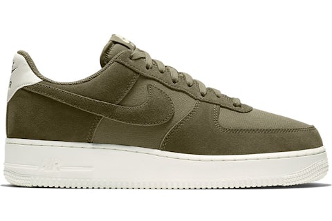 Suede Air Force 07 Wildleder Nike Air Force Low Suede Medium Olive
