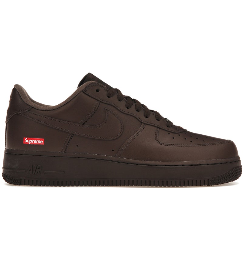 Nike Air Force Low Supreme Baroque Brown Men's CU9225-200 US