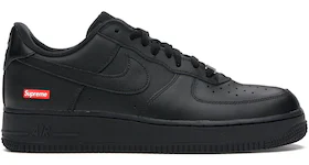 Nike Air Force 1 Low Supreme nere