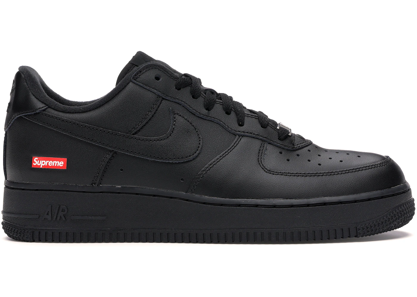 Nike Air Force 1 Low Supreme Black Men's - CU9225-001 - US