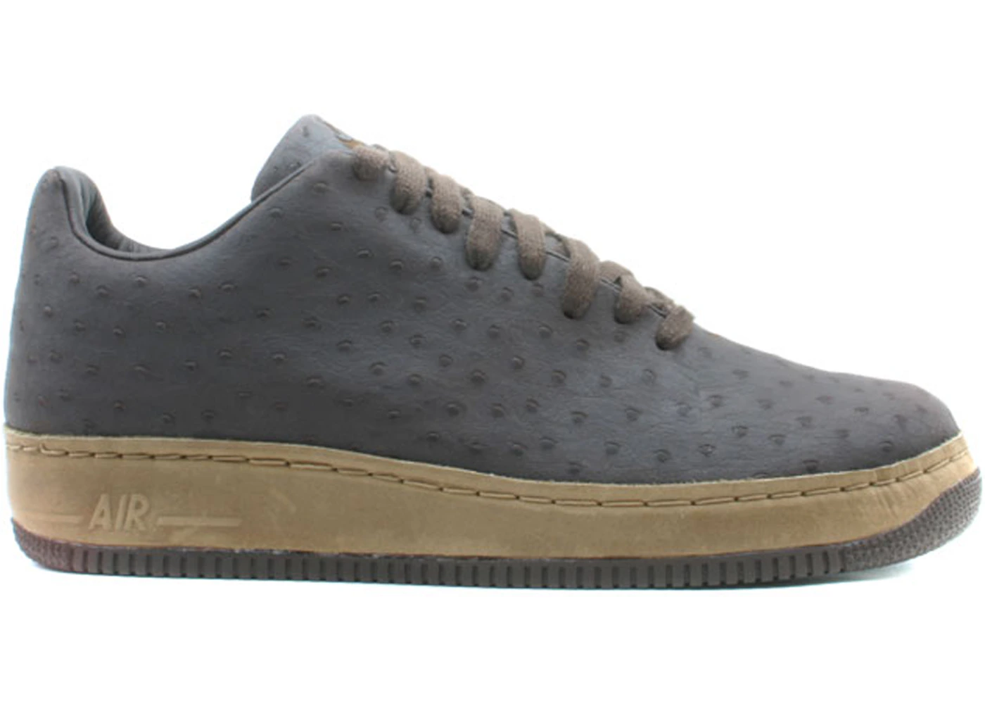 Nike air force 1 ostrich skin best sale