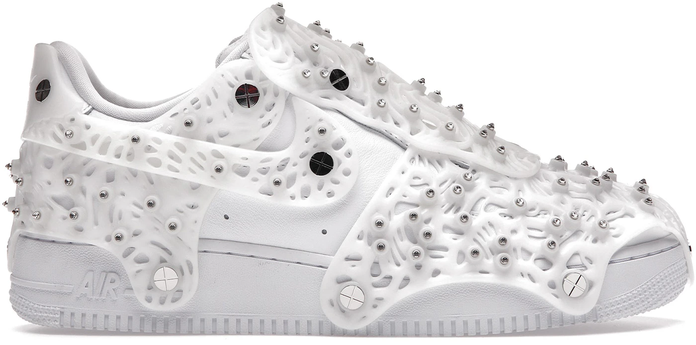Swarovski Crystal Women's Nike Air Force 1 White Sneakers 
