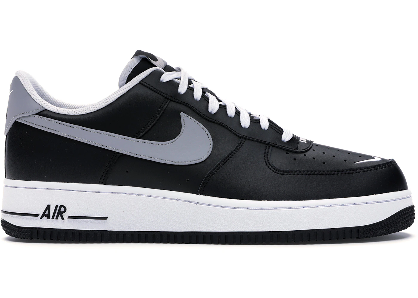Nike air force 1 velcro swoosh pack black Outlet