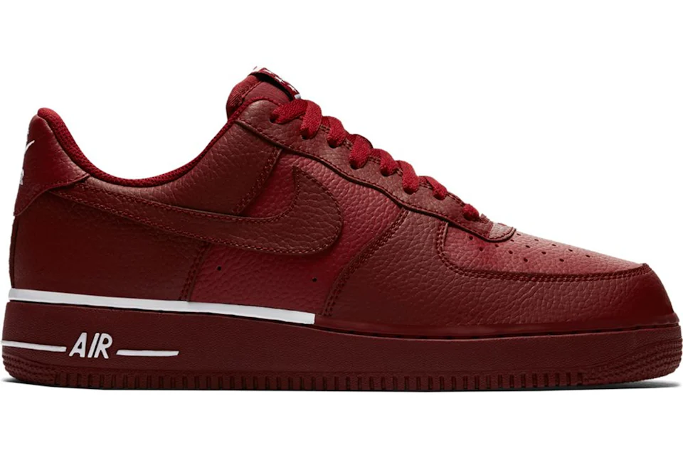 Team red sales air force ones