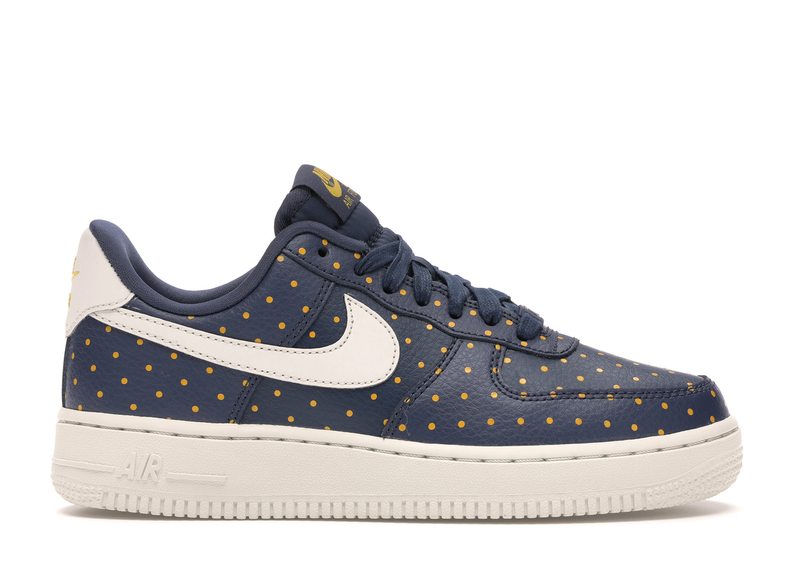 blue and yellow air force 1
