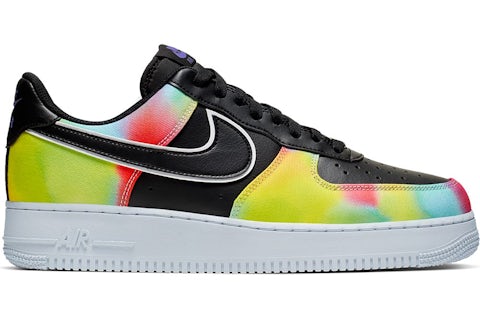 Nike Air Force Low Tie-Dye Black Men's CK0840-001 US
