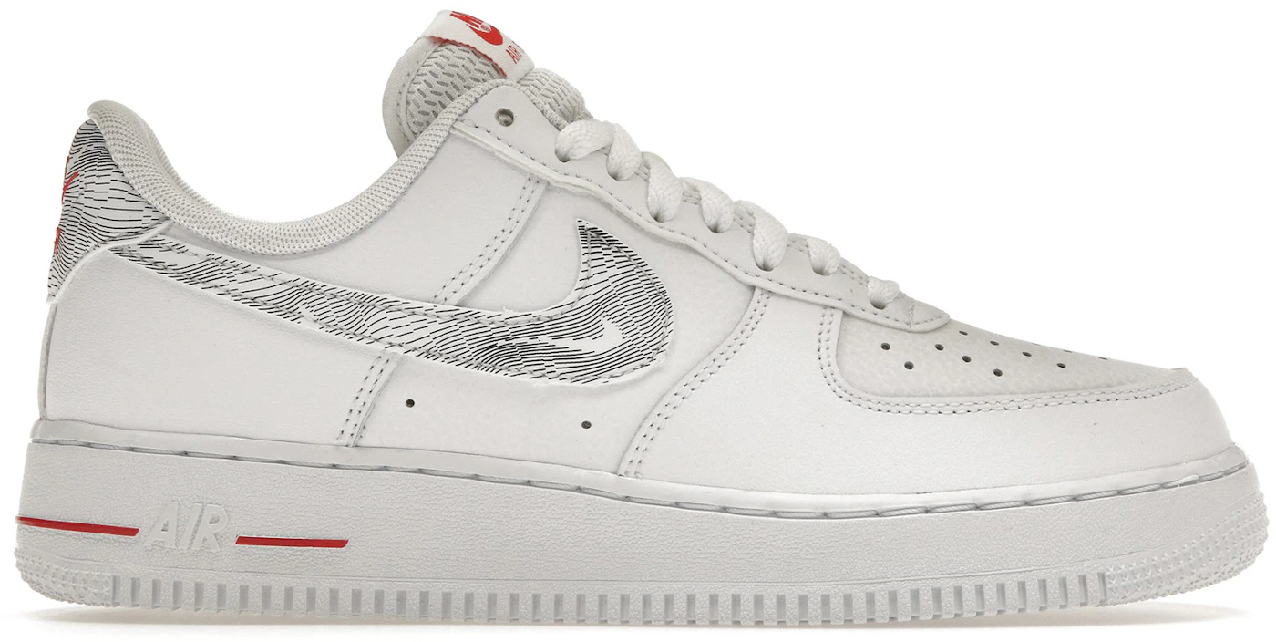 Nike Men's Air Force 1 '07 LV8 Worldwide Pack Basketball Shoes (7.5) 