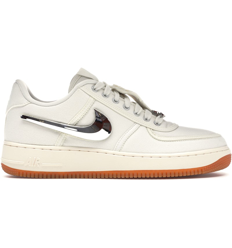 Nike Air Force Low Travis Scott Sail Men's AQ4211-101 GB