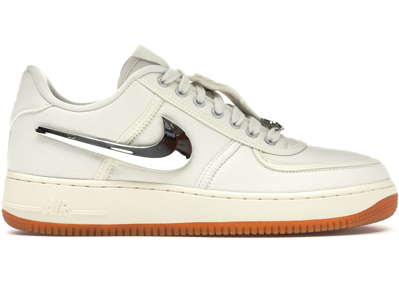 Nike Air Force 1 Low Travis Scott Sail Aq4211 101 Nike Air Force 1 Low Travis Scott Sail Aq4211 101