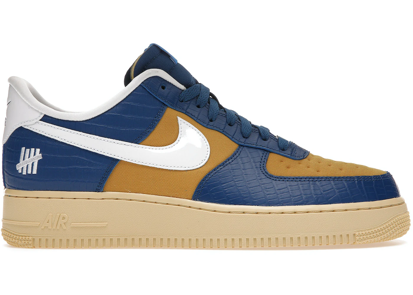 Mispend scout Farthest Nike Air Force 1 Low SP Undefeated 5 On It Blue Yellow Croc - DM8462-400 -  US